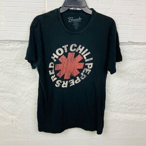 Bravado Red Hot Chili Peppers Black Red Graphic band Tee size medium